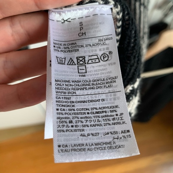 Old Navy grey Aztec Geometric Print Open Cardigan - Picture 4 of 5